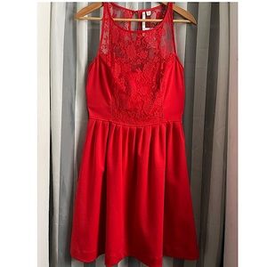 Romantic LC Lace Top Cocktail Dress